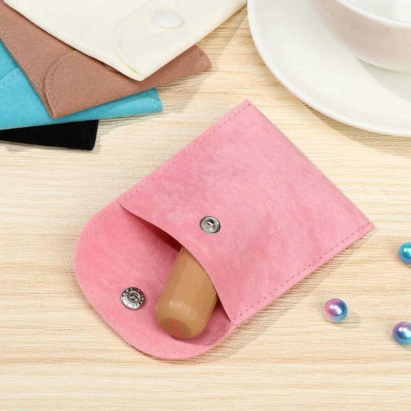 Ehete pakendamise kott klõpsatusega kinnitus Suurepärane pehme sametist kingitus käevõru kott kaelakee kõrvarõngad sõrmuse hoiukott