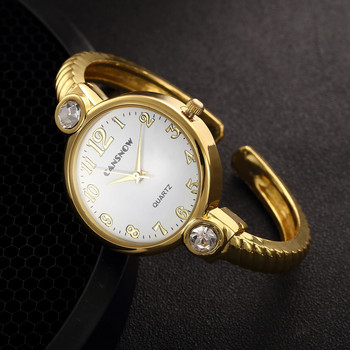 Луксозни златни дамски часовници от неръждаема стомана, модна дамска гривна, гривна, часовник с кристал, дамски часовник, женски часовник Reloj Mujer