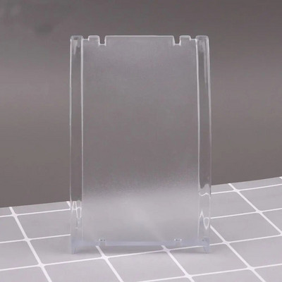 Läbipaistvast akrüülist ehete vitriinist kaelakee kõrvarõngahoidja kaelakee, mis näitab alust, nagi kõrvarõnga vitriin, mood