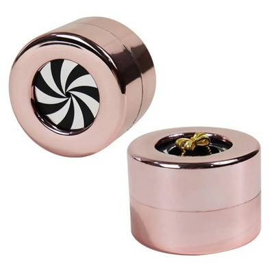 Loominguline pöörlev tõsterõngas vitriinkarp ehete hoidik, sõrmuse ümbris ettepaneku tegemiseks, pulmaehtekarp Uus