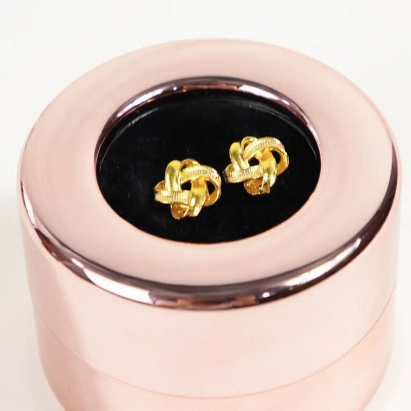 Loominguline pöörlev tõsterõngas vitriinkarp ehete hoidik, sõrmuse ümbris ettepaneku tegemiseks, pulmaehtekarp Uus