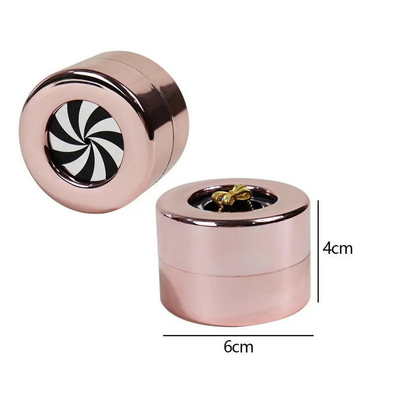 Loominguline pöörlev tõsterõngas vitriinkarp ehete hoidik, sõrmuse ümbris ettepaneku tegemiseks, pulmaehtekarp Uus