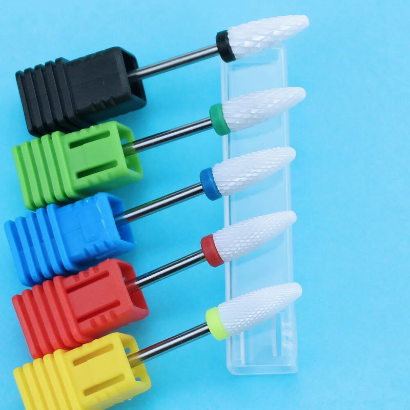 Keraminės frezavimo staklės Manikiūras Nagų grąžtai Elektriniai nagų dildės Rožiniai Mėlyni šlifavimo antgaliai Frezavimo pjovimo staklės Priedai