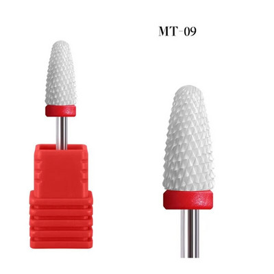 Elektriskā nagu urbja frēze Keramikas volframa karbīda pulēšanas slīpēšanas galviņa manikīra griezējiem Nagu mākslas instrumenti