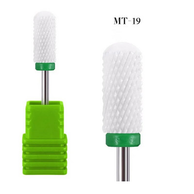 Elektriskā nagu urbja frēze Keramikas volframa karbīda pulēšanas slīpēšanas galviņa manikīra griezējiem Nagu mākslas instrumenti