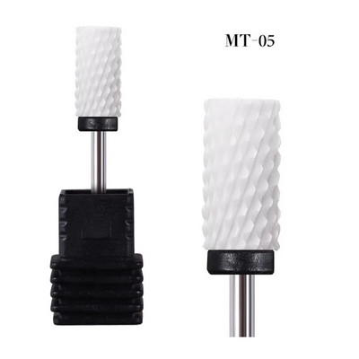 Elektriskā nagu urbja frēze Keramikas volframa karbīda pulēšanas slīpēšanas galviņa manikīra griezējiem Nagu mākslas instrumenti