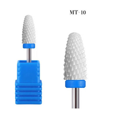 Elektriskā nagu urbja frēze Keramikas volframa karbīda pulēšanas slīpēšanas galviņa manikīra griezējiem Nagu mākslas instrumenti