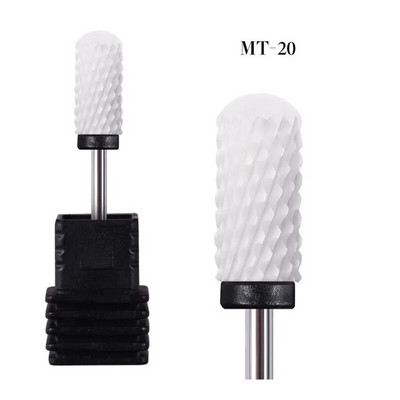 Elektriskā nagu urbja frēze Keramikas volframa karbīda pulēšanas slīpēšanas galviņa manikīra griezējiem Nagu mākslas instrumenti