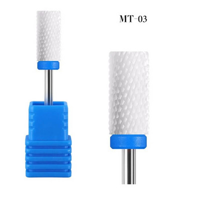 Elektriskā nagu urbja frēze Keramikas volframa karbīda pulēšanas slīpēšanas galviņa manikīra griezējiem Nagu mākslas instrumenti