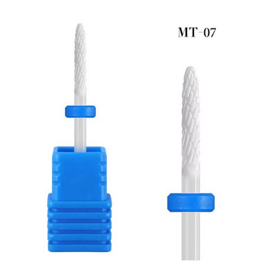 Elektriskā nagu urbja frēze Keramikas volframa karbīda pulēšanas slīpēšanas galviņa manikīra griezējiem Nagu mākslas instrumenti