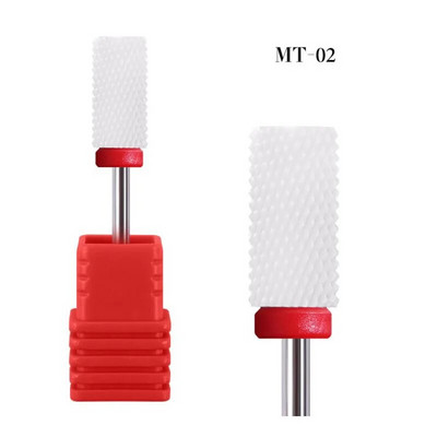 Elektriskā nagu urbja frēze Keramikas volframa karbīda pulēšanas slīpēšanas galviņa manikīra griezējiem Nagu mākslas instrumenti