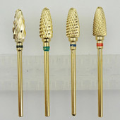 Uus! Gold Pro.Carbide elektriline küüneviil Kvaliteetne küüneviili puur jämekarbiidpuur 3/32`` kõrge kvaliteediga küüneviil