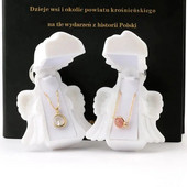 Armas ingli sametist ehtekarp valge abielusõrmuse karbi kaelakee vitriinkarbi kinkekarbi konteineri ümbris ehete pakendamiseks