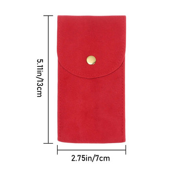 Τσάντα αποθήκευσης ρολογιού Flannelette 1 τεμ. Ρολόγια τσέπες Dust Protect Collection Φορητή τσάντα προστασίας ρολογιών Νέα θήκη για κιβώτια ρολογιών