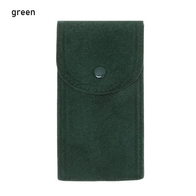 1 tk Flannelette kellade hoiukott Kellad taskud tolmukaitsekollektsioon kaasaskantav käekella kaitsekott Uus kellakarpide ümbris