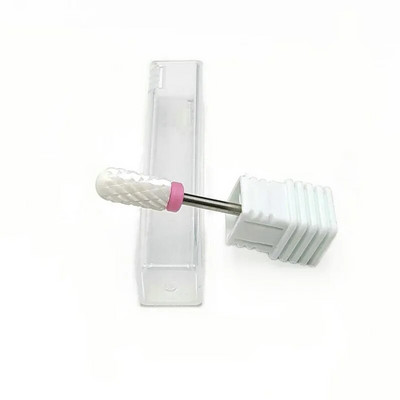 32 "Naelkarbiidist keraamilised küünepuuriotsad freeslõikur elektrilise puuri jaoks maniküüri masina tarvik Eemaldage geel-laki küünenaha