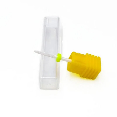 32 "Naelkarbiidist keraamilised küünepuuriotsad freeslõikur elektrilise puuri jaoks maniküüri masina tarvik Eemaldage geel-laki küünenaha