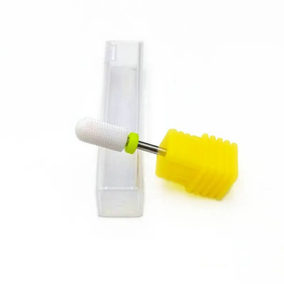 32 "Naelkarbiidist keraamilised küünepuuriotsad freeslõikur elektrilise puuri jaoks maniküüri masina tarvik Eemaldage geel-laki küünenaha