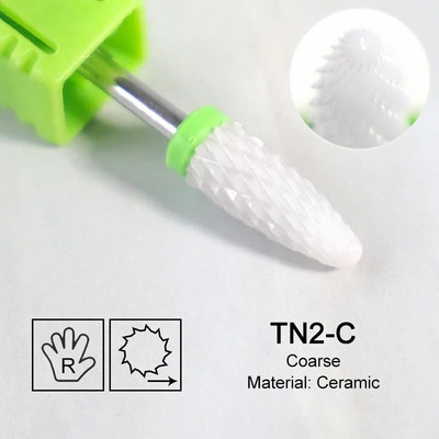 Keraamilisest karbiidist küünepuuriots Pööratav puurimisfrees naelaotsakud Elektriline puurmasin maniküüri pediküüri viilideks Tööriistad