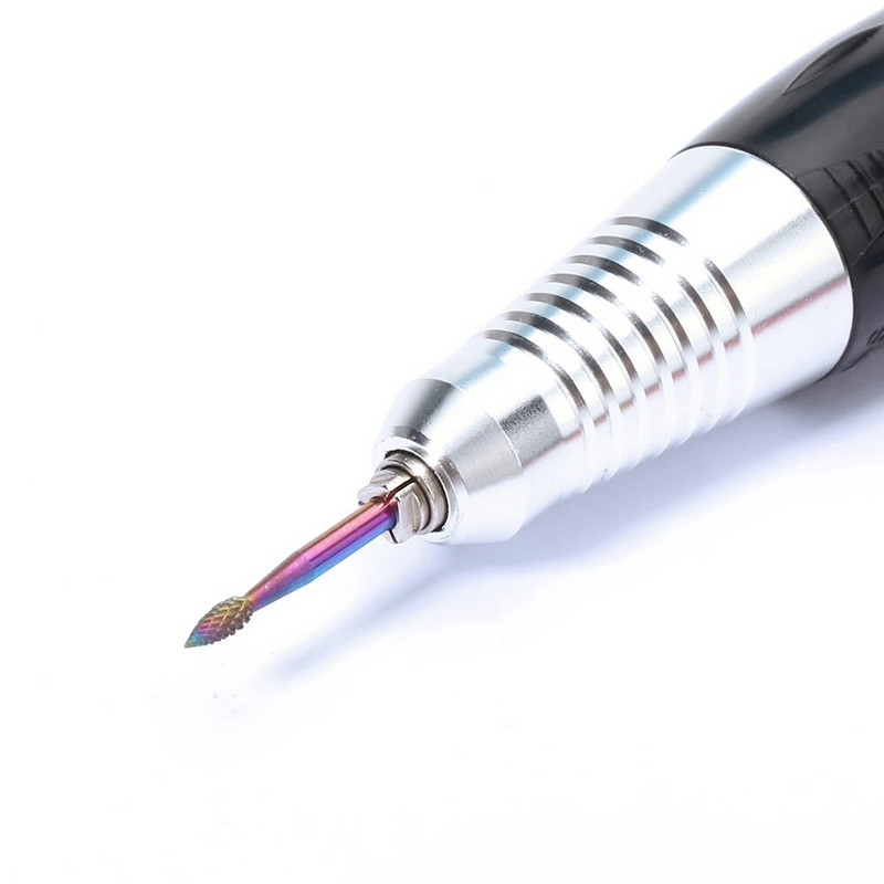 Lazeriniai nagų grąžtai Nagų grąžtai Medicininiai nerūdijančio plieno manikiūro pjaustytuvai odelių valymui nagų grąžtai Priedai Priežiūros įrankiai