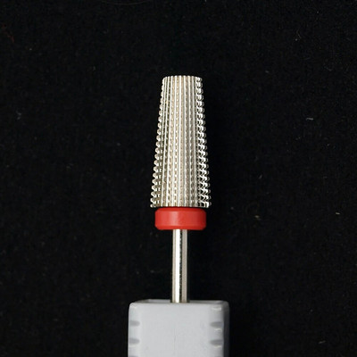 Argint nou! Burghie 5 ÎN 1 din carbură multifuncțională din carbură de tungsten pentru frezarea unghiilor Utilizare dublă manuală