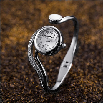 Часовник за жени 2023 г. Нов в луксозна гривна Златна, сребърна рокля с малък циферблат Дамски кварцов ръчен часовник Ежедневен часовник Подарък Reloj Mujer