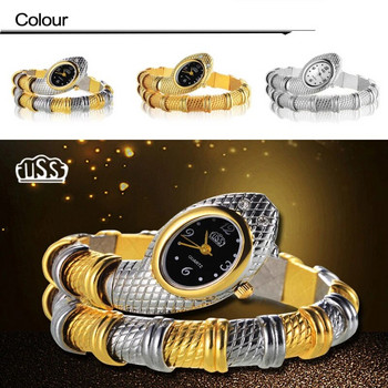 Дамски часовник със змия Дамски часовници Луксозни златни дамски часовници Моден дамски часовник Часовник reloj mujer montre femme