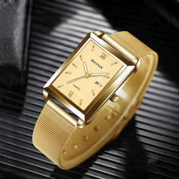 2023 Πολυτελές χρυσό ρολόι μόδας για γυναικείο ρολόι χειρός από χαλαζία από ανοξείδωτο ατσάλι Γυναικεία ρολόγια γυναικείο ημερολόγιο Ρολόι Montre Femme