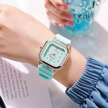Дамски цветен спортен силиконов желе кварцов часовник Мъжки ежедневен ръчен часовник Часовник за двойка
