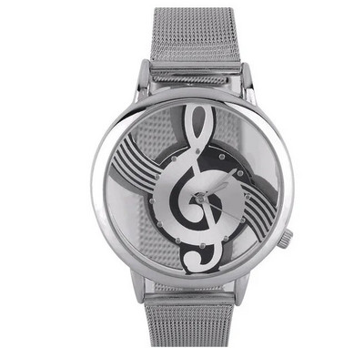 Naiste käekellad Luksuslikud moemuusika noodid Noble kella nahast rihm veekindel kvarts Reloj Mujer meeste käekellad Relogio Hot Salling