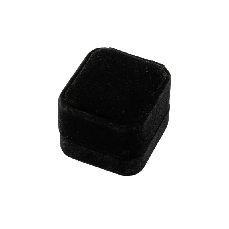 Veleprodaja Kutija za pakiranje zaručničkih baršunastih naušnica Organizator za nakit Poklon za Valentinovo Vjenčani prsten Kutija za pohranu