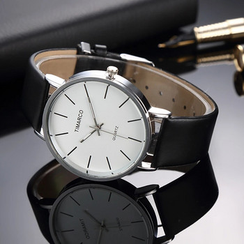 Λευκά δερμάτινα ρολόγια απλού στιλ Γυναικείο ρολόι μόδας Μινιμαλιστικό Γυναικείο ρολόι καρπού casual Γυναικείο ρολόι χαλαζία Reloj Mujer 2022