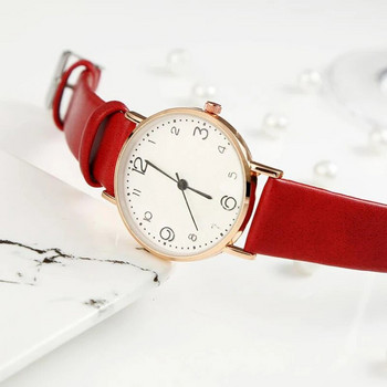 Νέα γυναικεία ρολόγια, επώνυμα πολυτελή, περιστασιακά, εξαιρετικά δερμάτινα ρολόγια ζώνης με μοντέρνο απλό ρολόι χειρός χαλαζία Reloj Mujer