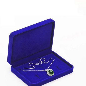 Μεγάλο βελούδινο κουτί σετ κοσμημάτων Μεγάλο κολιέ δαχτυλίδι σκουλαρίκι μενταγιόν Δώρο αποθήκευσης Organizer Θήκη για βιτρίνα γάμου 2022 Πρωτοχρονιά