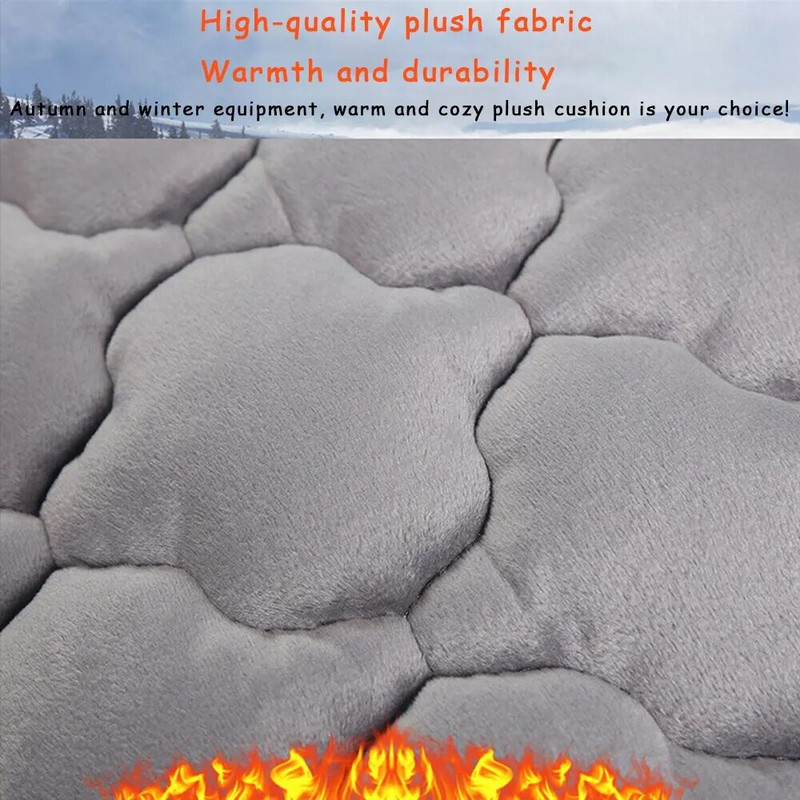 Universalus neslystantis šiltas žieminis visureigis automobilio sėdynės užvalkalas priekinė galinė lininė pagalvėlė kvėpuojantis apsauginis kilimėlis Auto priedai