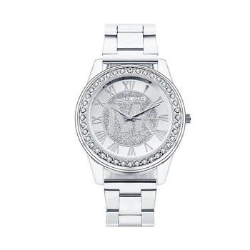 Γυναικεία ρολόγια χειρός με διάσημη μάρκα TVK Fashion Quartz Αδιάβροχα Ρωμαϊκά ψηφιακά παγωμένα ρολόγια διαμαντιών για γυναίκες Dropshipping