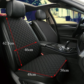 Universal προστατευτικό κάλυμμα καθίσματος αυτοκινήτου λινό μπροστινό πίσω πίσω λινάρι καλοκαιρινό μαξιλαράκι Ματ Sedan Suv Pick-up αυτοκινήτου Εσωτερικά αξεσουάρ