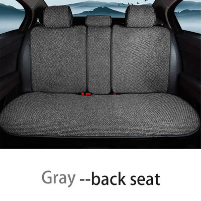 SEAMETAL linasest turvaistme kate hingav, higikindel linane autoistme padi seljatoe padjaga 4-hooaja universaalne 98% sõidukitele