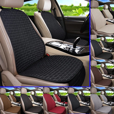 Възглавници за автомобилни седалки от лен/лен, неподвижни подложки за възглавници, неплъзгащи се хладни калъфи за седалки, автомобилни аксесоари за Peugeot 5008 FR2 X36