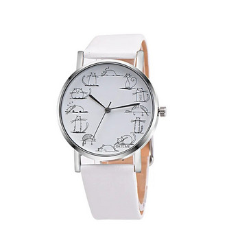 2022 Дамски часовници Ежедневни дамски часовници Сладки часовници с котки Дамски ръчни часовници Кварцов дропшипинг relogio feminino