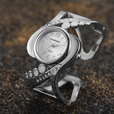 Moodsad naiste käevõrud naiste käevõrud Quartz Crystal Luxury Reloj Rhinestone Eleagnt Mujer Saati Feminino Relogio