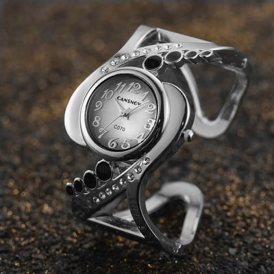 Moodsad naiste käevõrud naiste käevõrud Quartz Crystal Luxury Reloj Rhinestone Eleagnt Mujer Saati Feminino Relogio