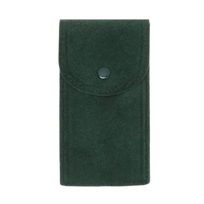 Τσάντα αποθήκευσης ρολογιών Flannelette Κουτιά προστασίας ρολογιών κατά της σκόνης Velvet Snap Συσκευασία Τσάντα Τσέπες Αξεσουάρ συλλογής ρολογιών