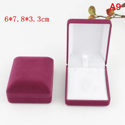 1 tk musta sametist pulmaehte kaelakee ripatskarbi kinkekõrvarõngaste hulgimüük, nipsasjake vitriinümbrise hoidja