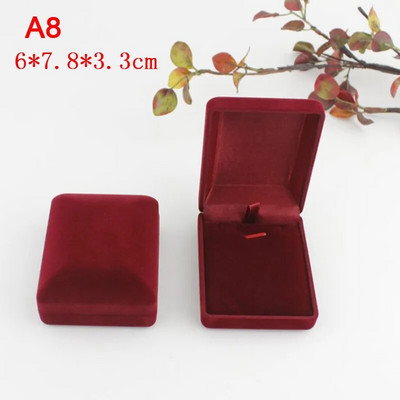 1 tk musta sametist pulmaehte kaelakee ripatskarbi kinkekõrvarõngaste hulgimüük, nipsasjake vitriinümbrise hoidja