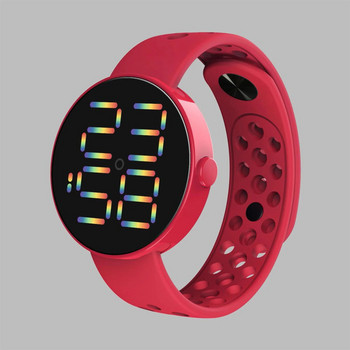 Νέο Ψηφιακό ρολόι μόδας LED για γυναίκες Αθλητικό ηλεκτρονικό ρολόι καρπού Γυναικεία ρολόγια αναπνεύσιμο ρολόι σιλικόνης Montre Femme