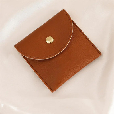 1 vnt PU odinių papuošalų pakavimo maišeliai karoliai žiedas apyrankės auskarai, laikymo laikiklis aukščiausios klasės mini dovanų papuošalų maišelis