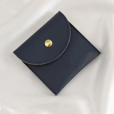 1 vnt PU odinių papuošalų pakavimo maišeliai karoliai žiedas apyrankės auskarai, laikymo laikiklis aukščiausios klasės mini dovanų papuošalų maišelis