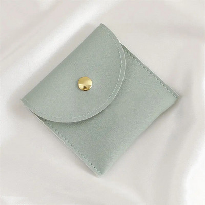 1 vnt PU odinių papuošalų pakavimo maišeliai karoliai žiedas apyrankės auskarai, laikymo laikiklis aukščiausios klasės mini dovanų papuošalų maišelis