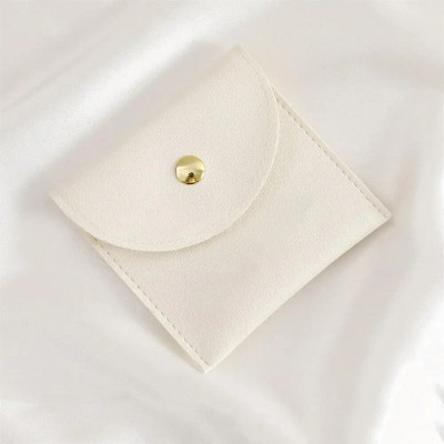 1 vnt PU odinių papuošalų pakavimo maišeliai karoliai žiedas apyrankės auskarai, laikymo laikiklis aukščiausios klasės mini dovanų papuošalų maišelis